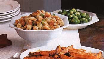 Herbed Bread Stuffing Recipe | Epicurious