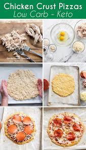 Low Carb Keto Chicken Crust Pizza Recipe