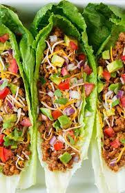 Low Carb Turkey Taco Lettuce Cups