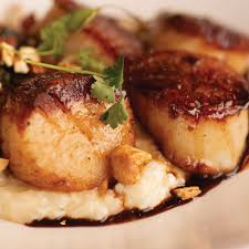 Brown Butter Scallops With Parmesan