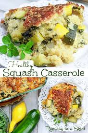 Healthy Summer Squash Casserole