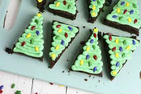 Christmas Tree Brownies