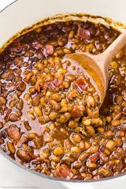 Slow Cooker Bourbon Baked Beans