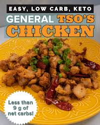 Low Carb General Tso Chicken Best Chinese Food Recipe