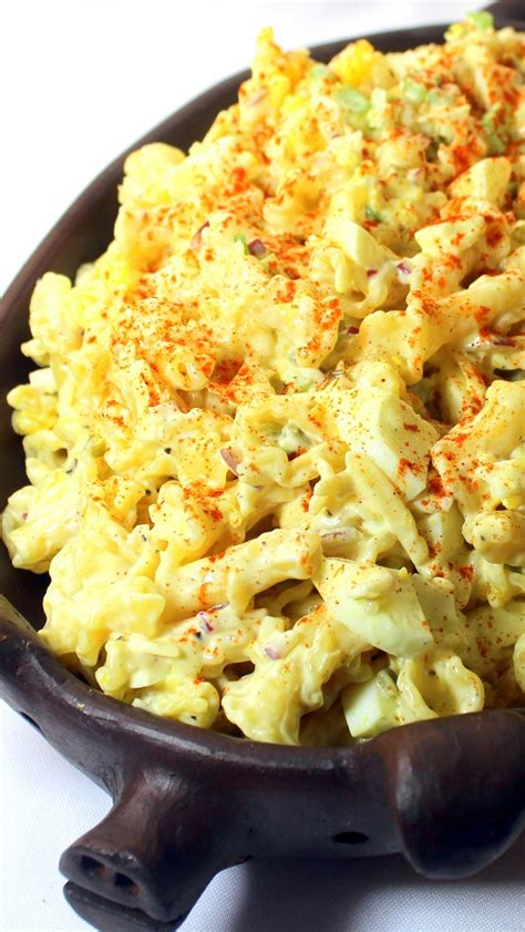 deviled egg pasta salad recipe
