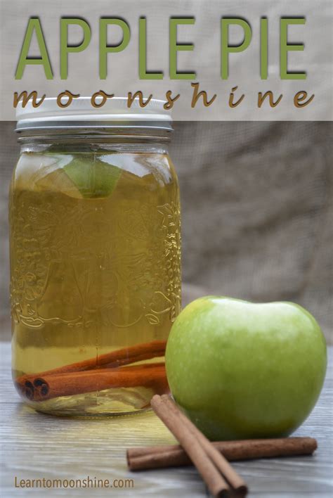 apple pie moonshine with vanilla bean