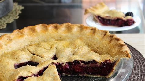 Nothing extra to mask the taste of these luscious berries blackberry pie recipe