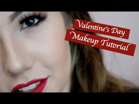 Glossy lips and baby pink blush · 5 how to create romantic valentine's day makeup looks
