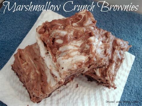 flourless marshmallow crunch brownies