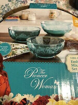 Pioneer woman mismatched bowls, soup, salad, dessert mixing bowls pioneer woman