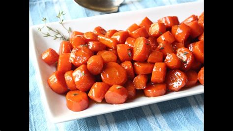 Easiest way to make roasted glazed carrots