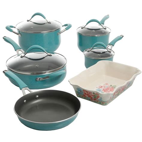 pioneer woman nesting baker set with lids