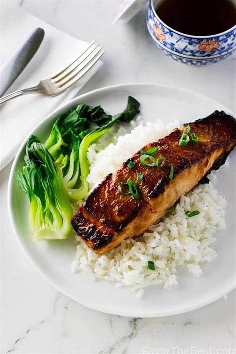 We’ve rounded up a few excellent brown suga miso glazed salmon recipe