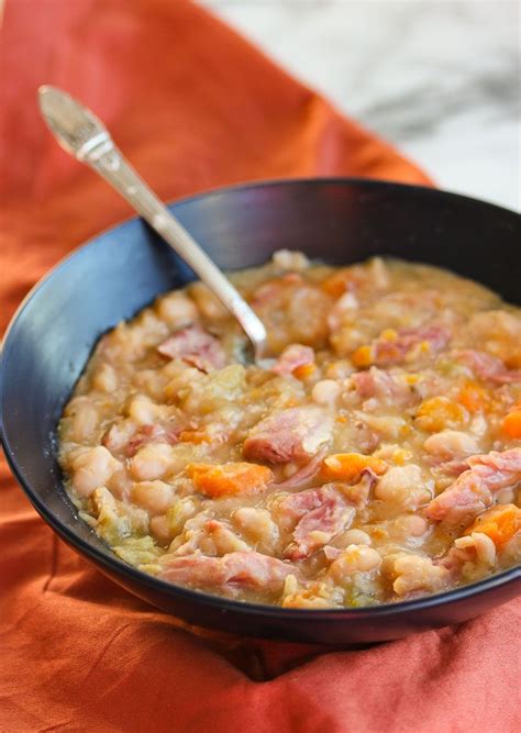white bean ham soup recipe