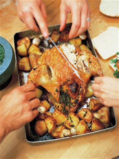 jamie oliver roast chicken with lemon and rosemary potatoes