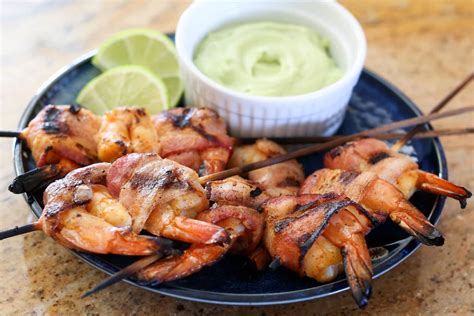chipotle lime bacon wrapped shrimp