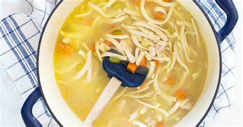 easy chicken noodle soup recipe using rotisserie chicken