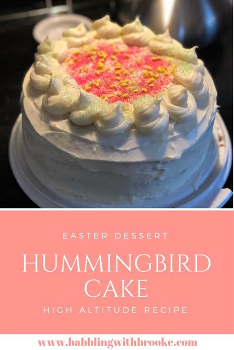 Old Fashioned Hummingbird Cake Recipe Southern Living