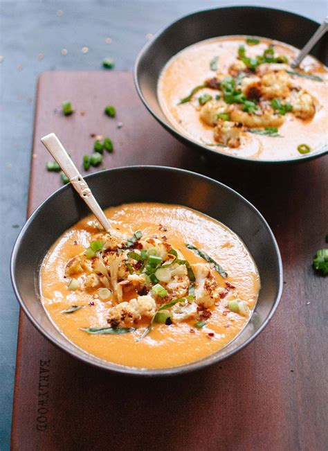 curried squash and pear soup