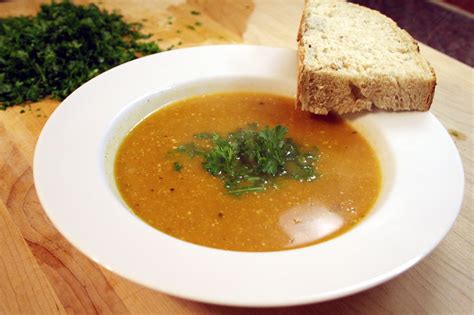 curried squash and pear soup