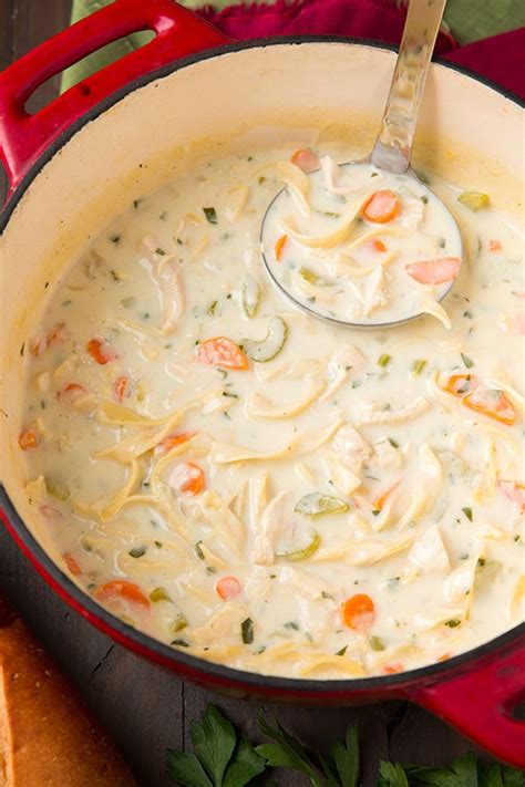 homemade chicken noodle soup recipe uk