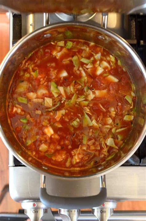 cabbage roll soup