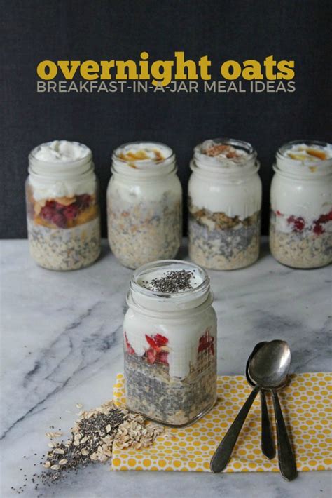 How To Make Overnight Oatmeal In A Jar