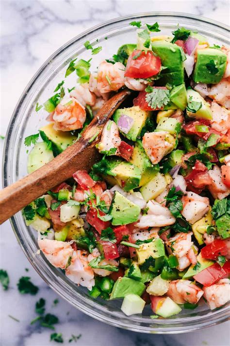 mexican shrimp cocktail recipe with avocado and cucumber
