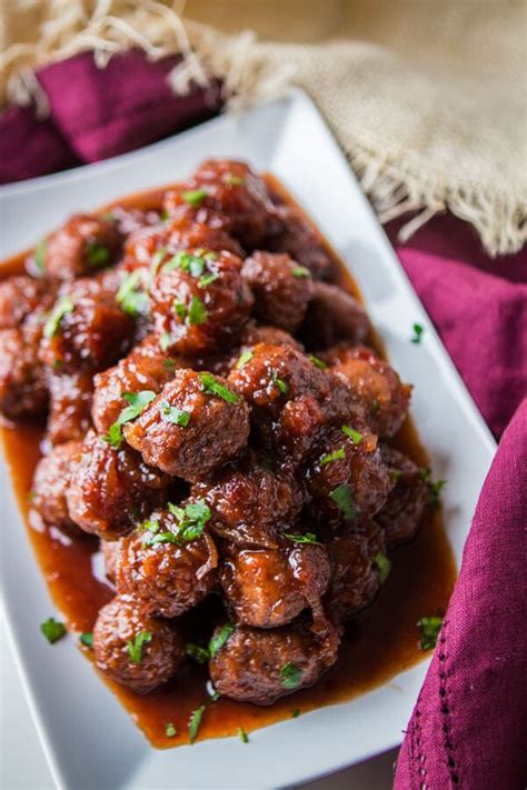 sweet and sour meatballs recipe with grape jelly