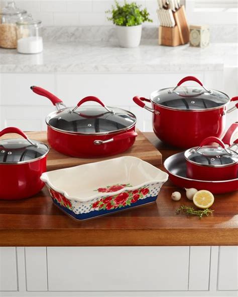 pioneer woman 25 piece cookware set for $69