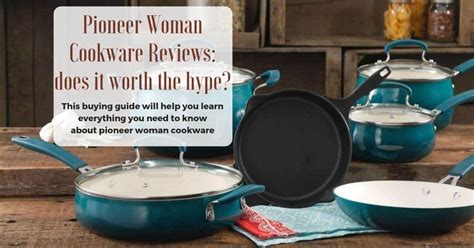 Ree drummond has always sworn by cast iron pans for her cowboy cooking the pioneer woman cookware reviews