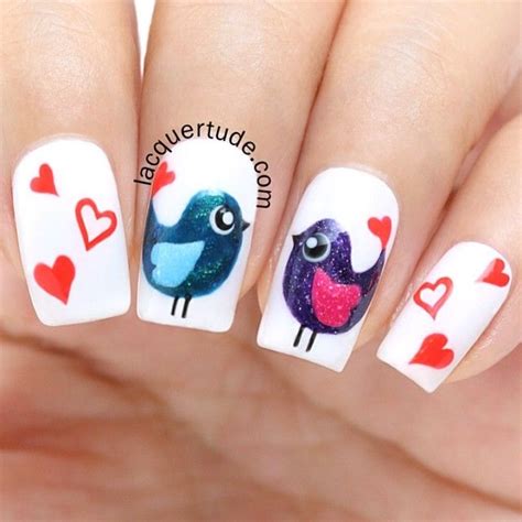 So, for our first nail inspiration for valentine’s day, we have this adorable design with the pastel … 7 valentine's day pink nail inspirations for lovebirds