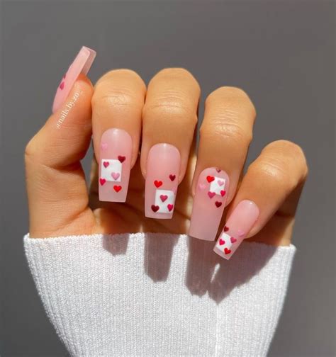 Shades of pink · 7 15+ unique & cute pink valentines day nail art ideas