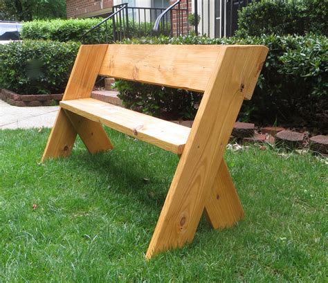 Plans for these outdoor benches include a free pdf download, cutting list, shopping list, drawings, and measurements woodworking plans outdoor bench 
