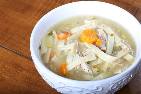 homemade chicken noodle soup using bouillon cubes
