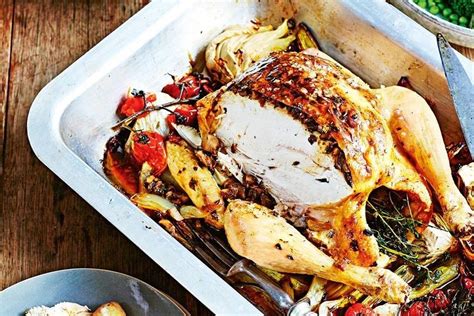 jamie oliver roast chicken with tomatoes