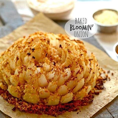 Using a basting brush gently coat the baked blooming onion recipe