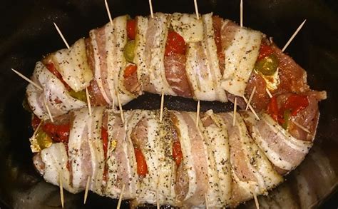 Bacon Wrapped Stuffed Pork Tenderloin Slow Cooker : 22+ Recipe Directions