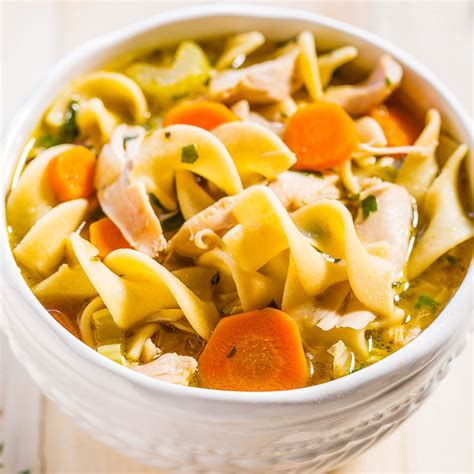best chicken noodle soup recipe with homemade noodles