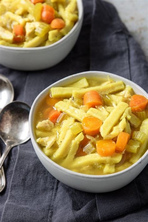 As winter sweeps into full swing, the comfort foods that define the season are also making their appearance homemade chicken noodle soup recipe pressure cooker