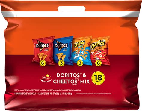 how many calories are in a bag of doritos