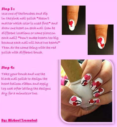 “i love how brown … 7 amazing diy pink valentines day nails you can do yourself