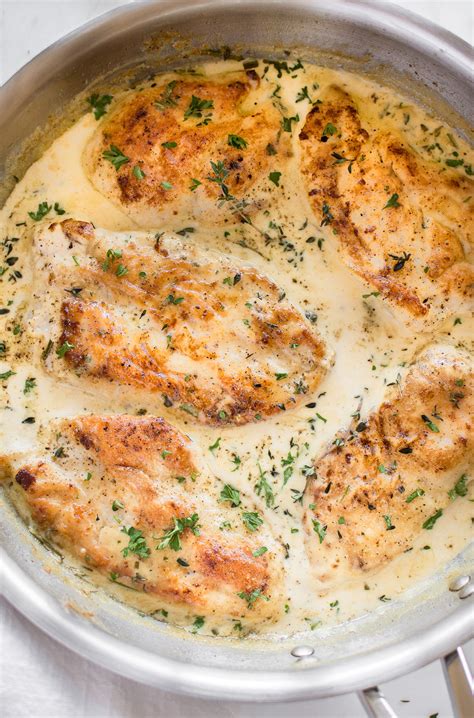 creamy chicken recipes