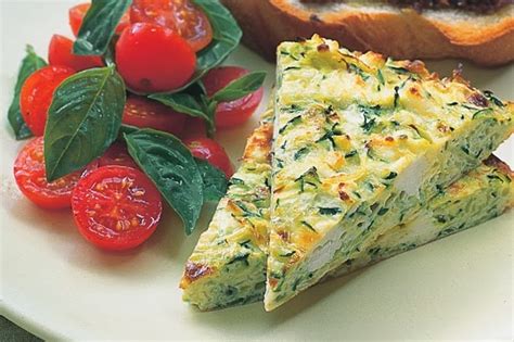 Cook the zucchini slices until they are slightly browned zucchini ricotta frittata recipe