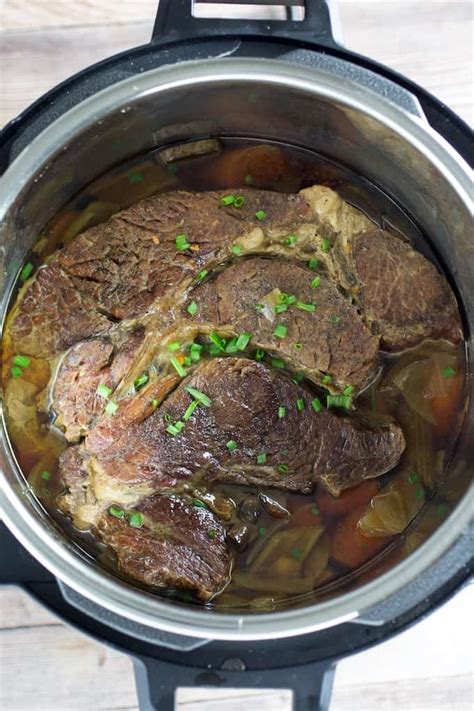 chuck roast in instant pot without vegetables