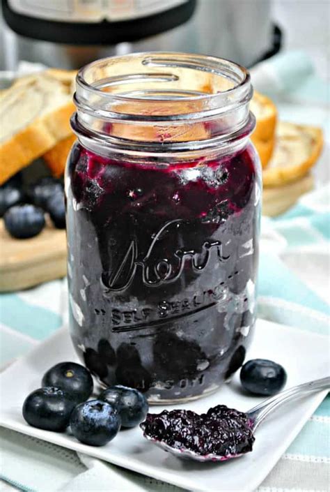 instant pot blueberry jam
