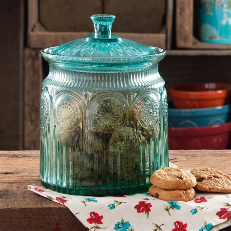 pioneer woman storage jars