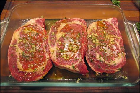 Place the steak on a plate or baking sheet, and rub one side with one half of the remaining tablespoon of olive oil rib eye steak recipes oven