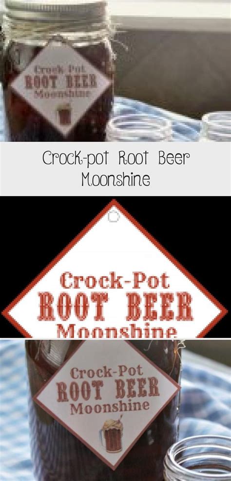crock pot root beer moonshine