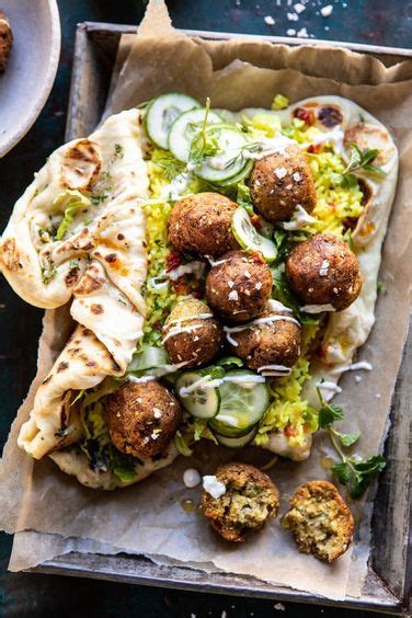 falafel naan wraps with golden rice and special sauce